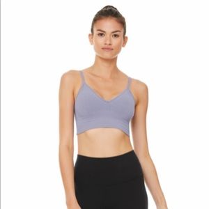ALO Delight Bralette in blue moon
